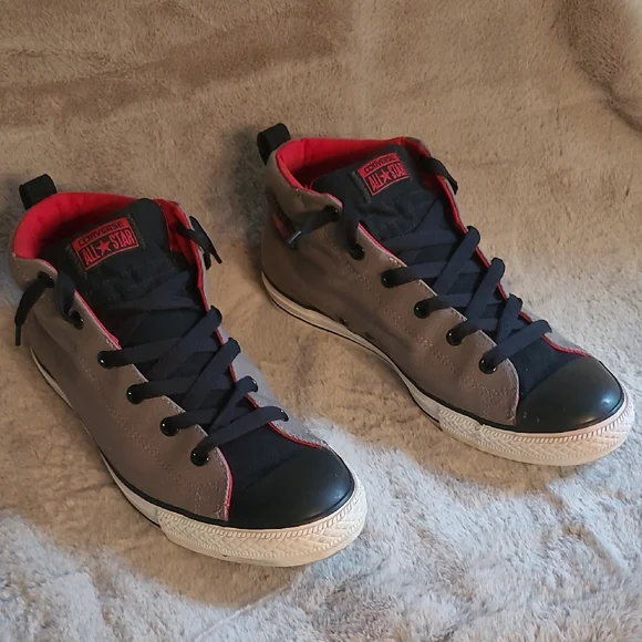 Converse Sneakers in Gray with Red Accents Converse PRO BLAZE CLASSIC UNISEX - Trainers - barely grey  main image 3